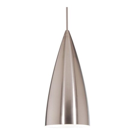 Wac Us Bullet Quick Connect Led Pendant - Brushed Nickel Shade With Brushed N QP-LED966-BN/BN